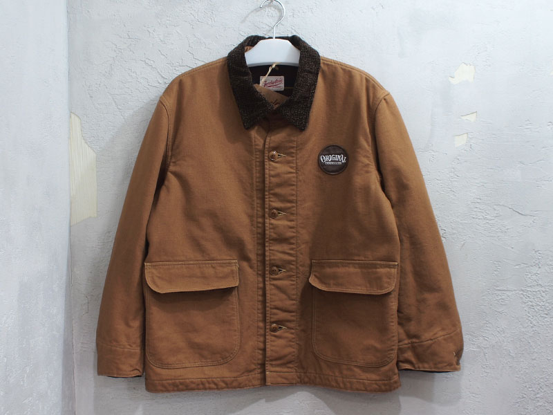 TENDERLOIN 'T-COVERALL DUCK'カバーオール ダック M ブラウン 茶