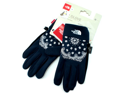 Supreme×THE NORTH FACE 'Bandana ETIP Glove'グローブ 手袋 バンダナ