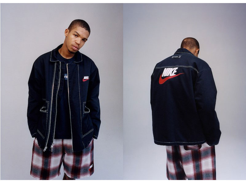 Supreme×Nike 'Double Zip Quilted Work Jacket'ワークジャケット
