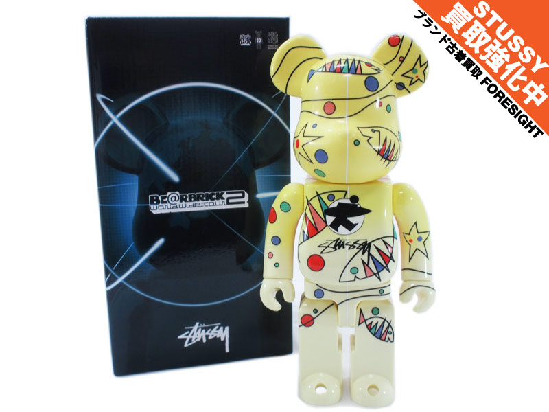 STUSSY×MEDICOM TOY 'BE@RBRICK WORLD WIDE TOUR 2'ベアブリック 400