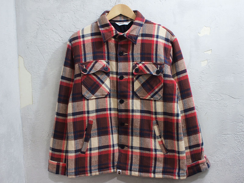 美品アベイシングエイプ エイプA BETHING APEラブジェネチェック