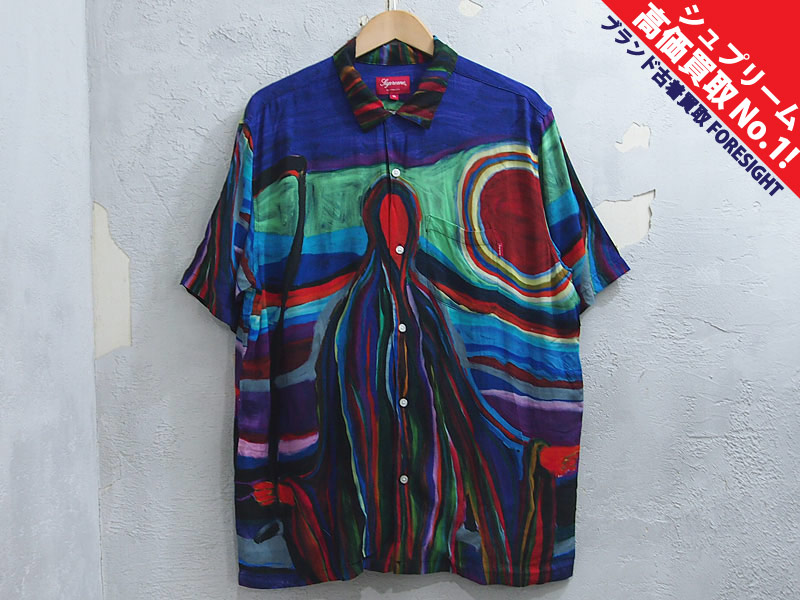 Supreme 'Reaper Rayon S/S Shirt'半袖 レーヨンシャツ リーパー Josh