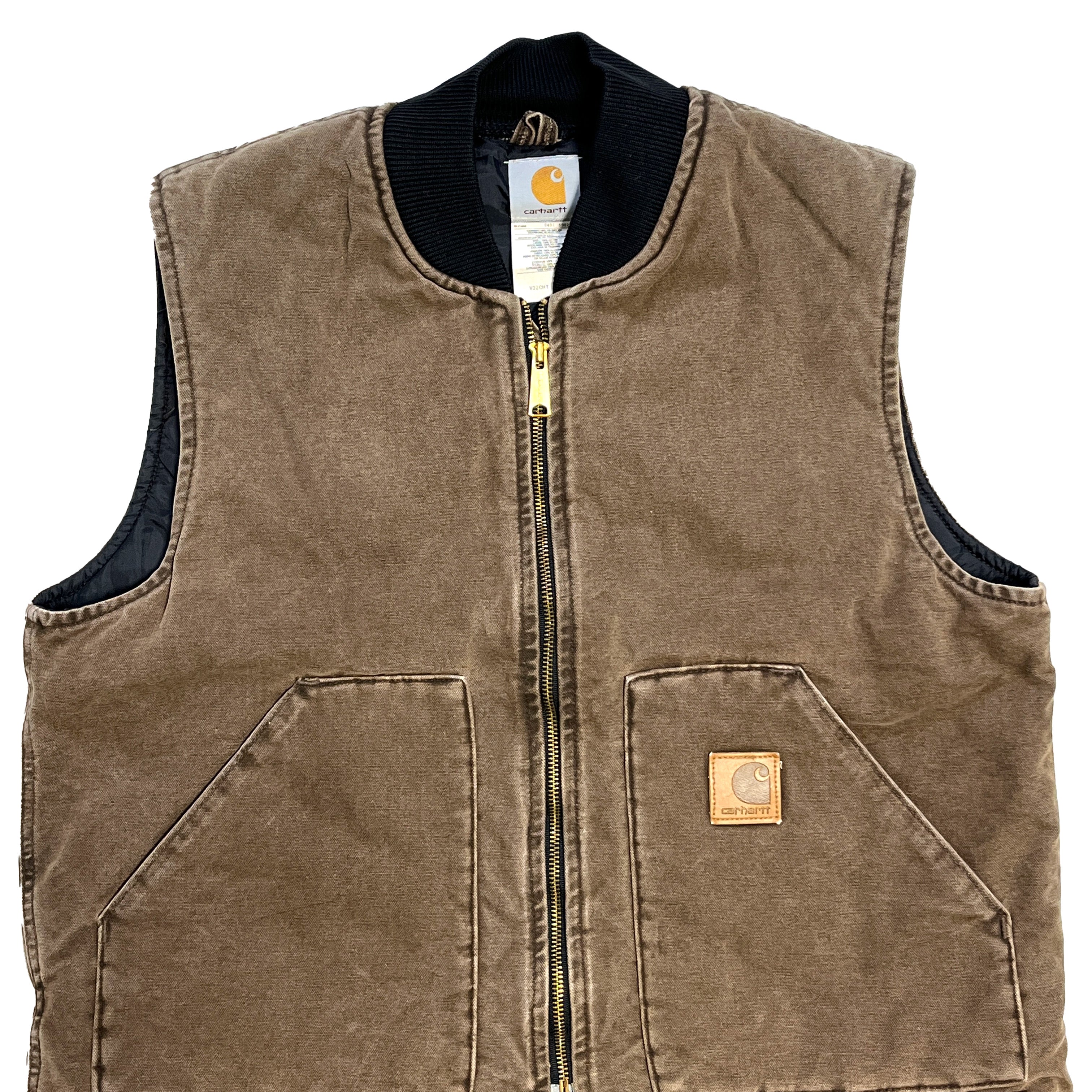 80s carhartt duck vest large Carhartt◇80s/MADE IN USA/ダック