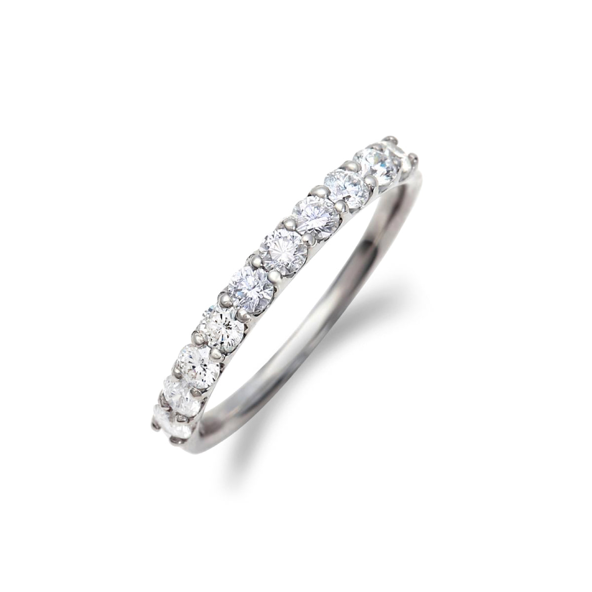 ハーフエタニティリング 0.5ct PT900 プラチナ – facett 公式