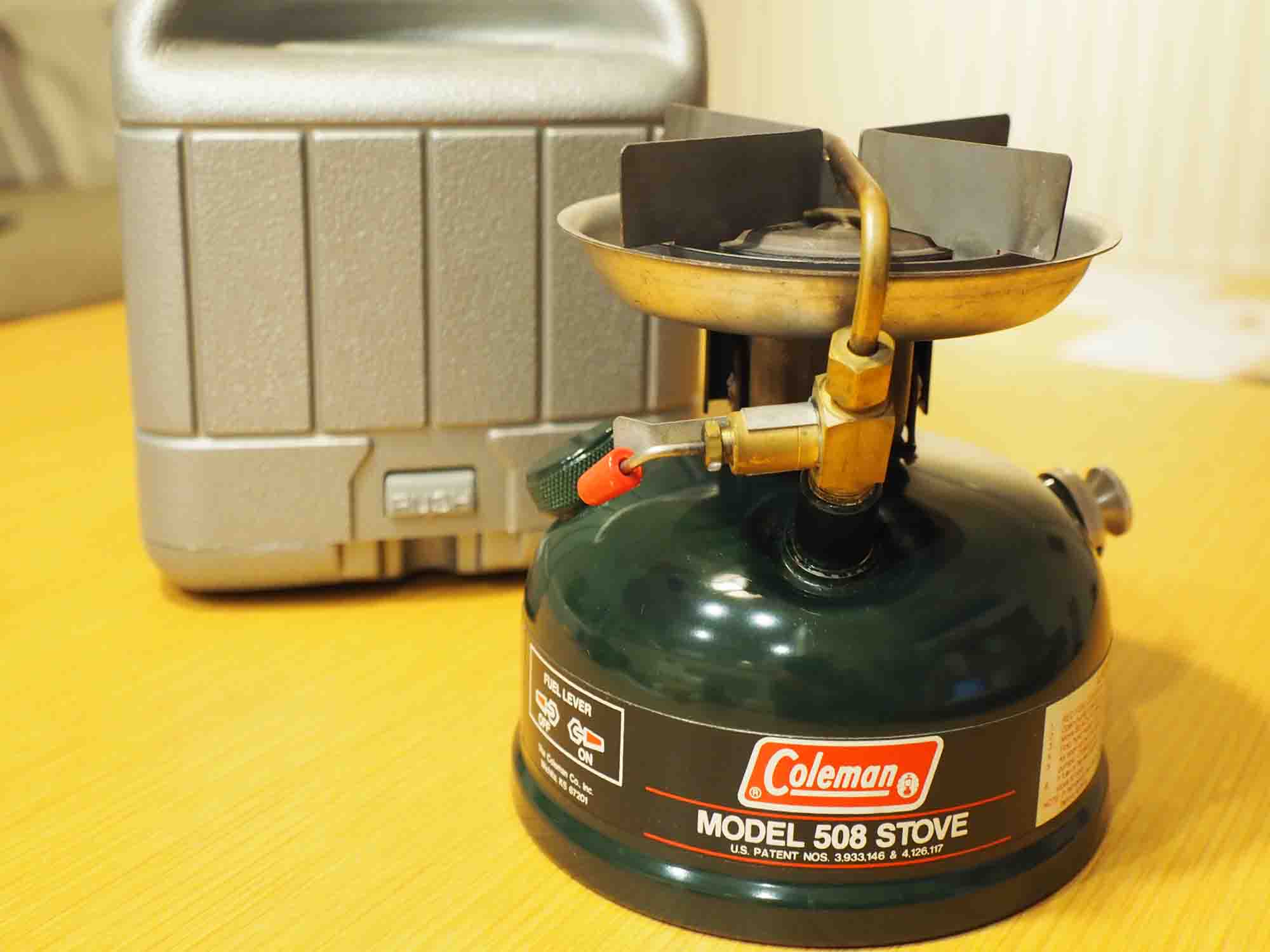 Coleman シングルバーナー 508 2レバー (ポンプカップ交換) | ファミ