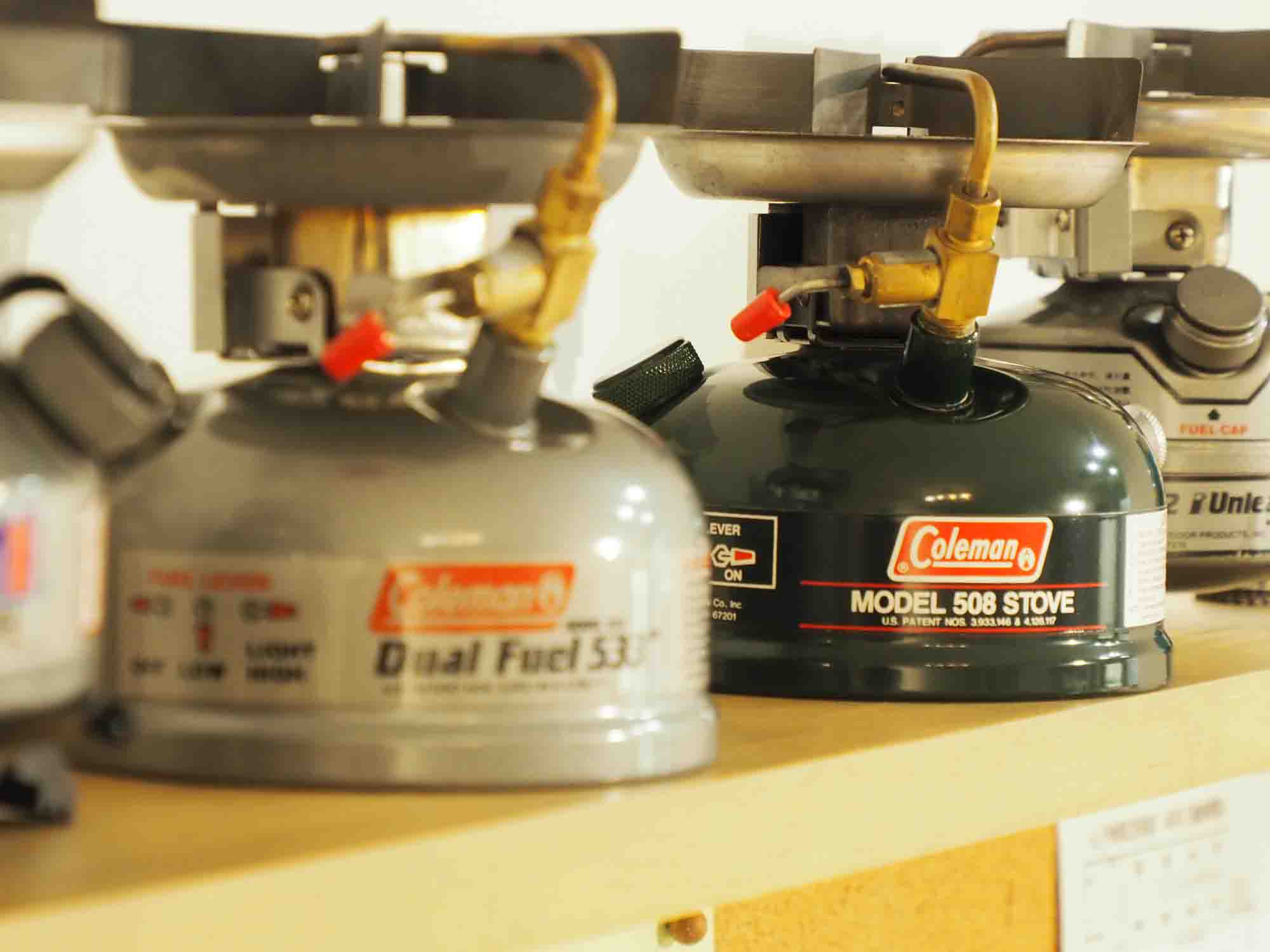 Coleman シングルバーナー 508 2レバー (ポンプカップ交換) | ファミ