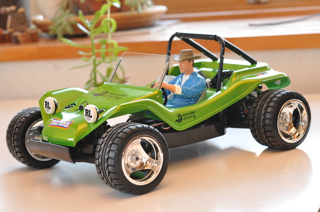 ストリートバギーDT-02製作記 phase-12：【完結編】ボディの取り付け