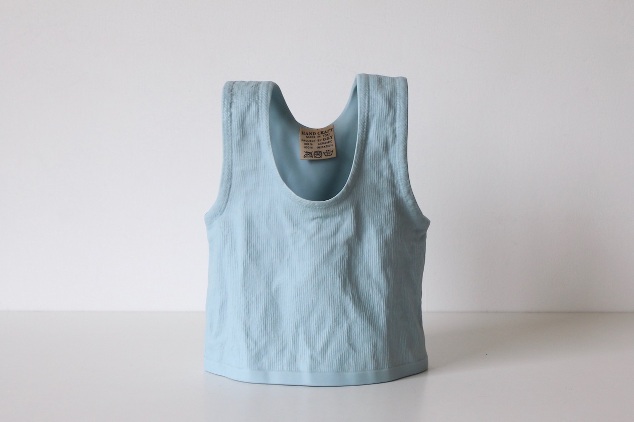 Ceramic Tank Top Vase セラミック タンクトップ ベース 花瓶 | FEM