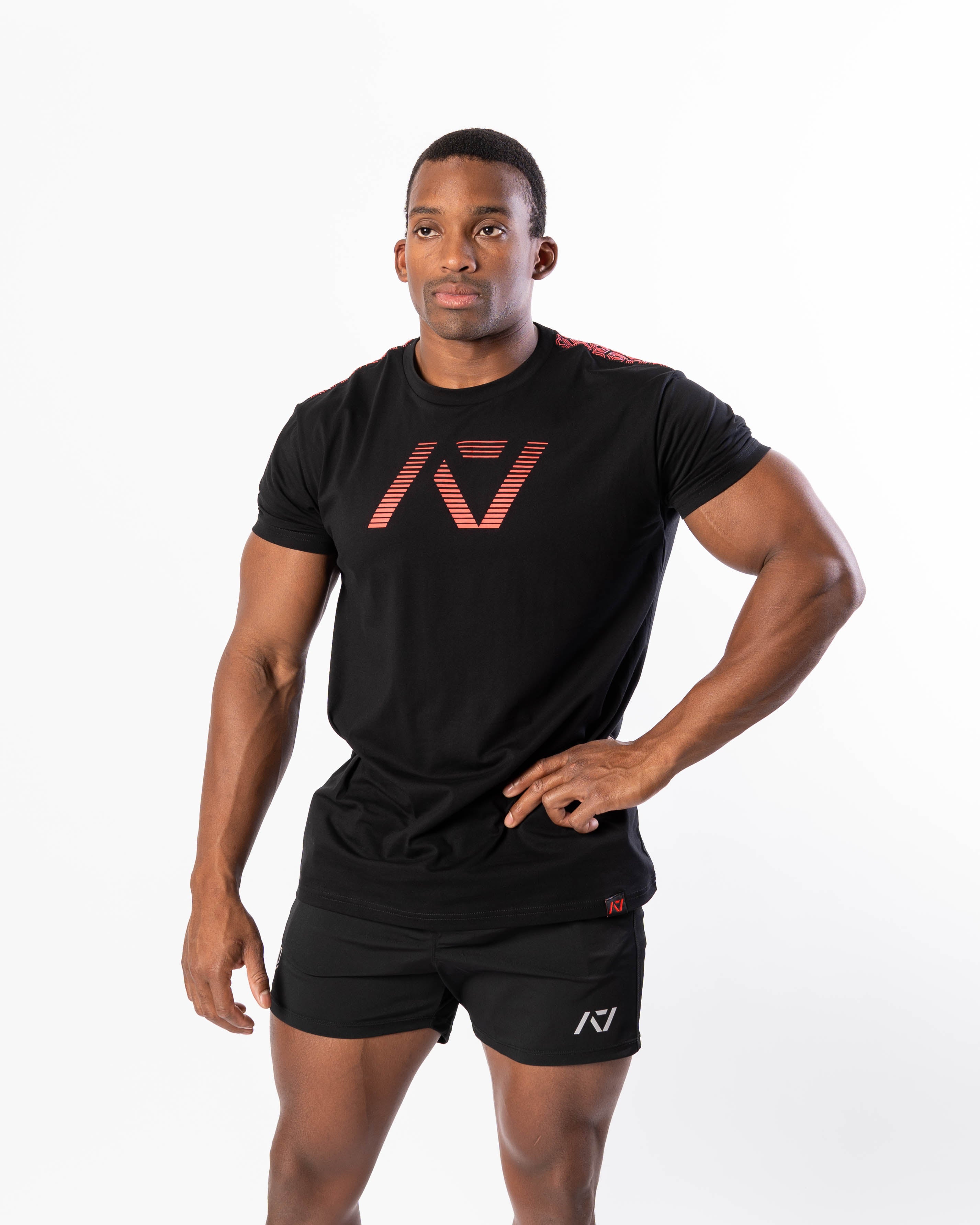 新価格❗️ A7 USA Tシャツ XL ブラックBAR GRIP 新価格❗️ A7 USA T