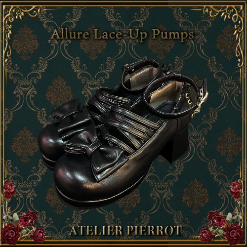 ATELIER PIERROT】 Allure Lace-Up Pumps S/M/L/XL を販売する通販