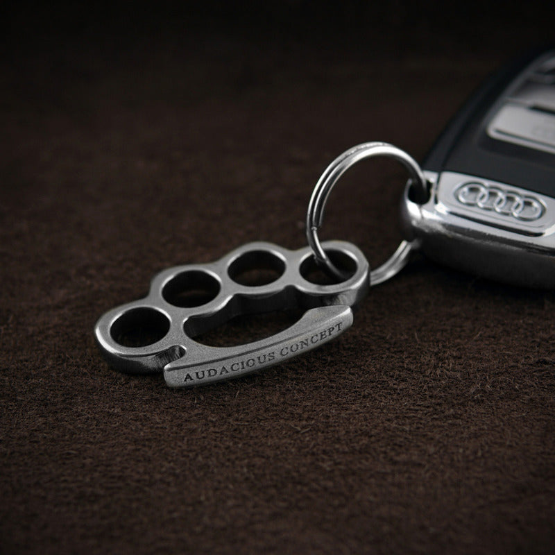 KnuckClip CNC - Titanium - Hand Polished – Audacious Concept