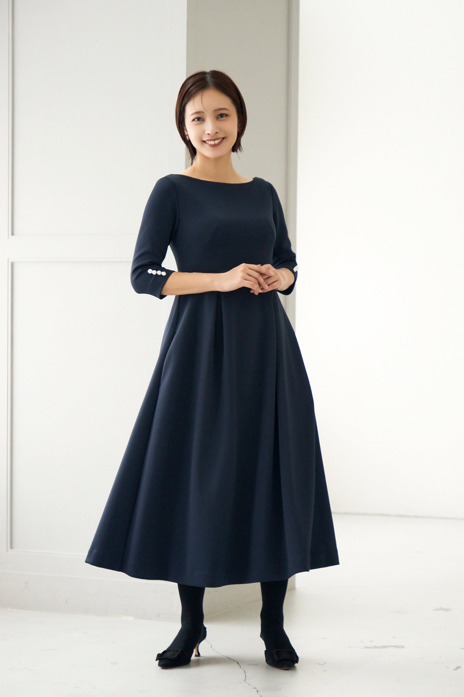 Royal jersey one piece (Navy) – Audire