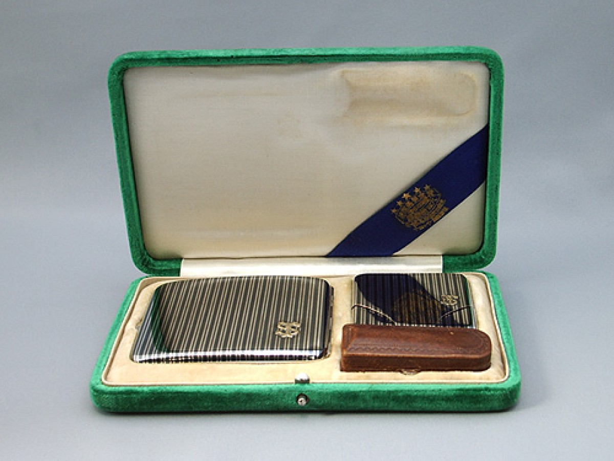 切り嵌め細工 シガレットケース, ヴェスタケース, シガレットホルダー