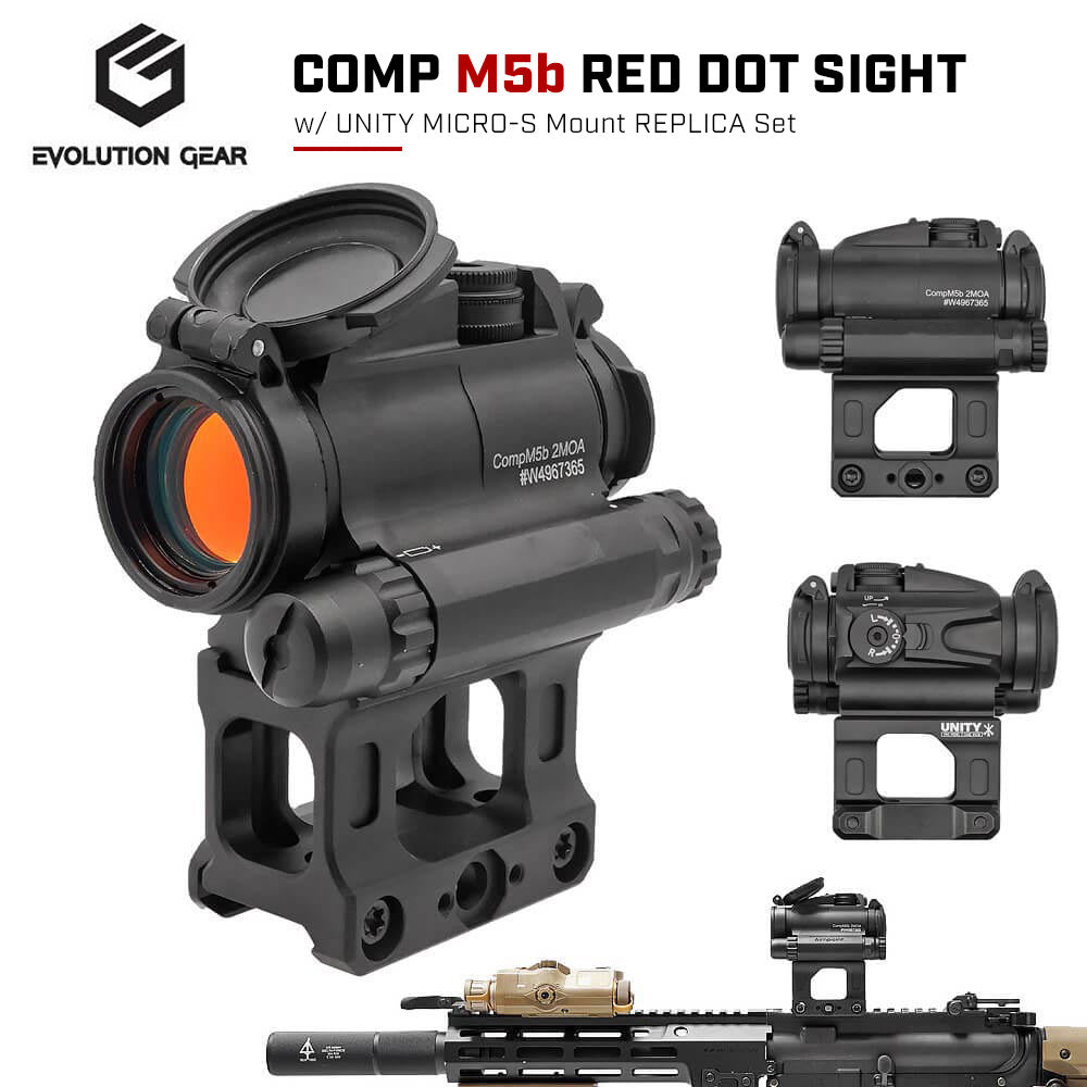 Evolution Gear 製 】 COMP M5b ドットサイト 本体 ＆ UNITY TACTICAL