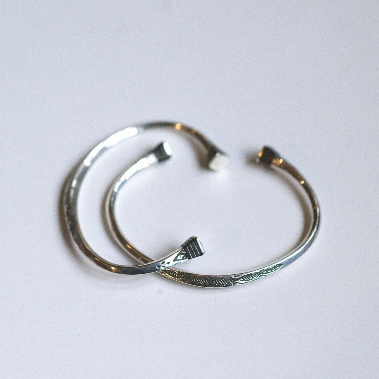 Touareg Silver/トゥアレグ シルバー Bngle / 02 - ajouter(アジュテ)