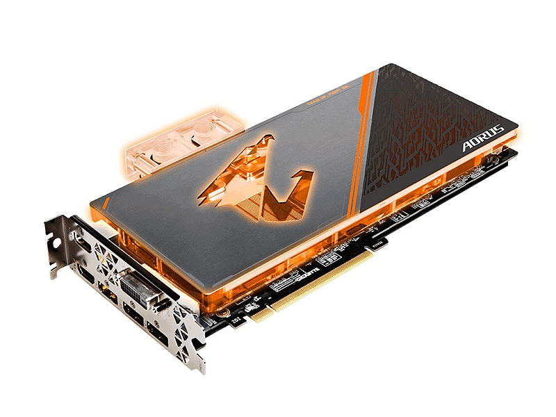 本格水冷仕様のGIGABYTE製GeForce GTX 1080 Tiが発売、RGB LED搭載