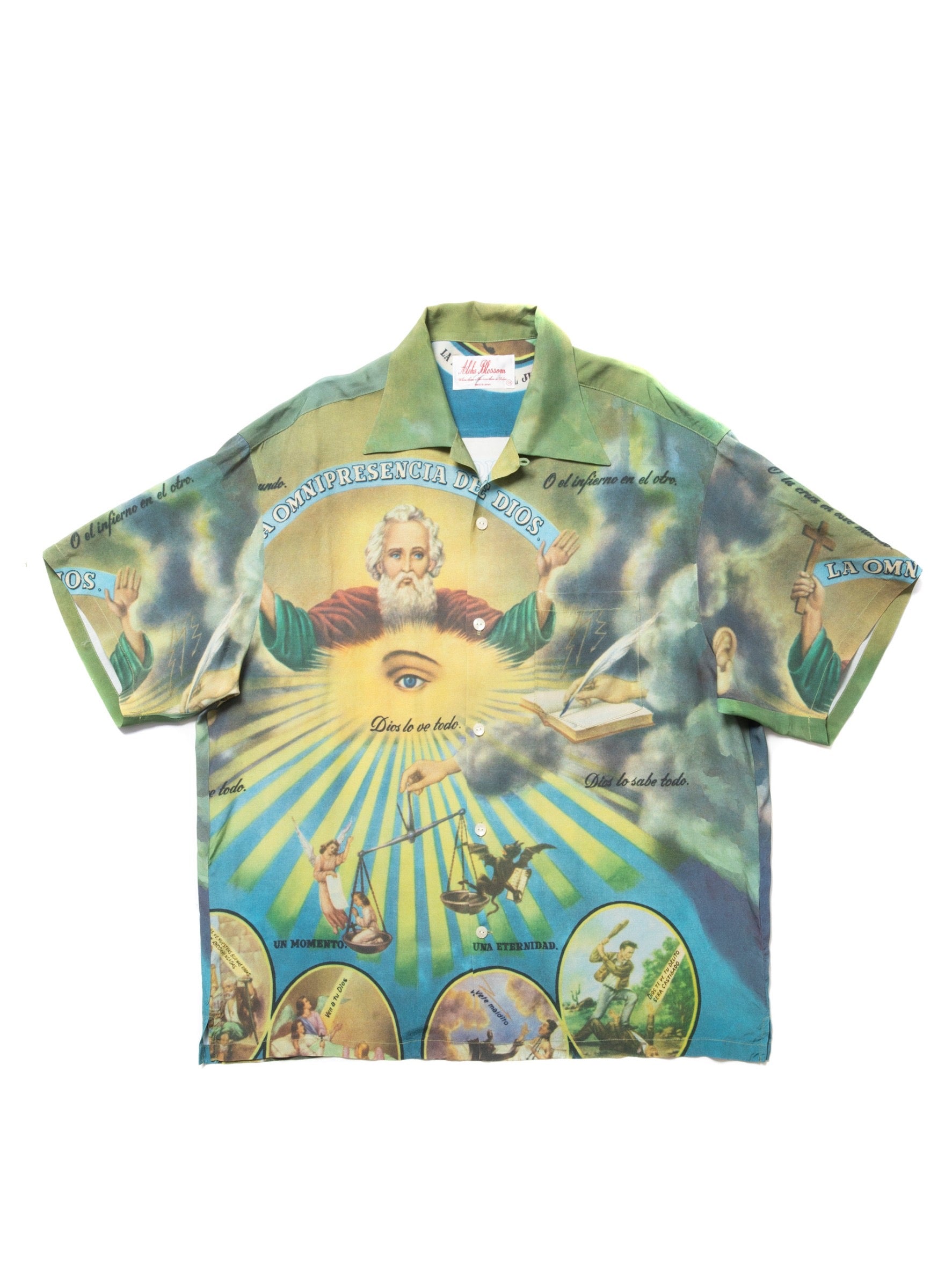 Raza Ponquero アロハ RAZA PONQUERO SHORT SLEEVE aloha blossom Raza
