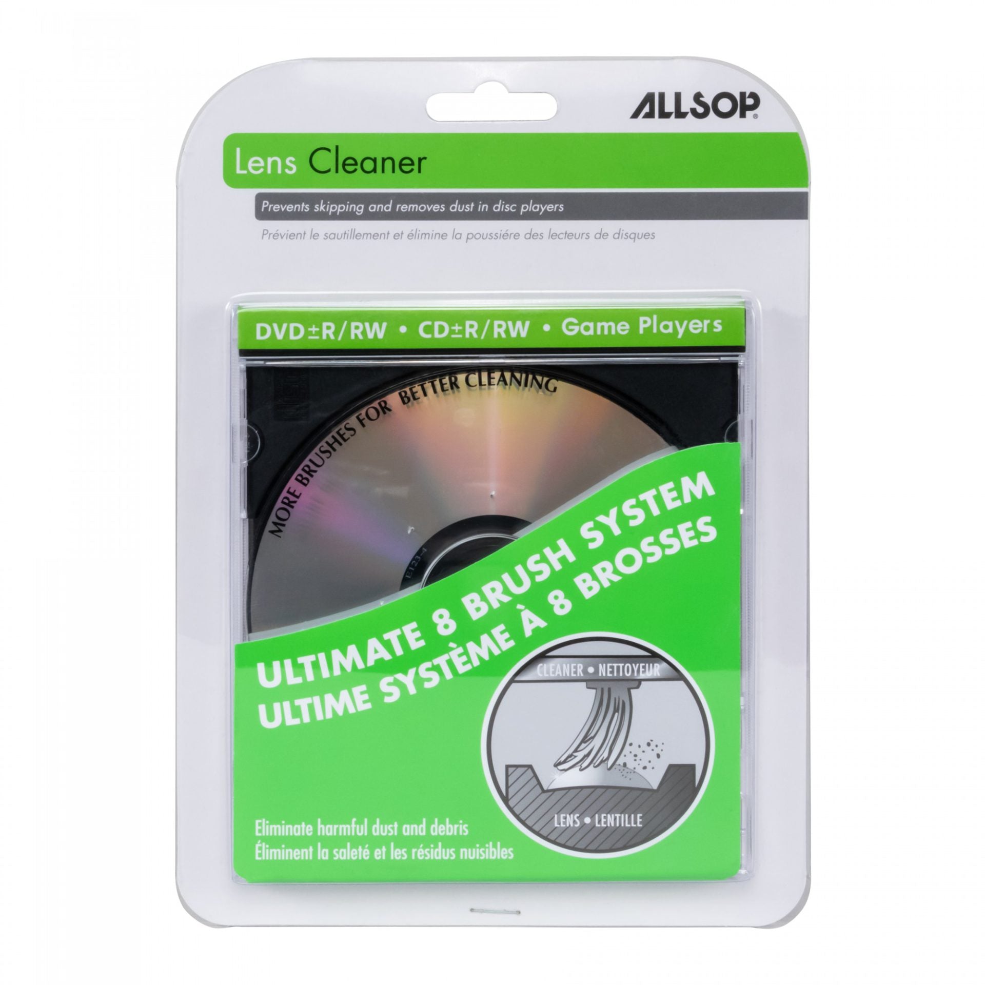 Allsop CD / DVD Lens Cleaner – AllsopTech