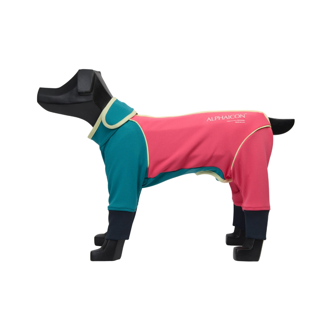 ALPHACON ICONS スノードッグガード バイカラー ピンク SM Alphaicon