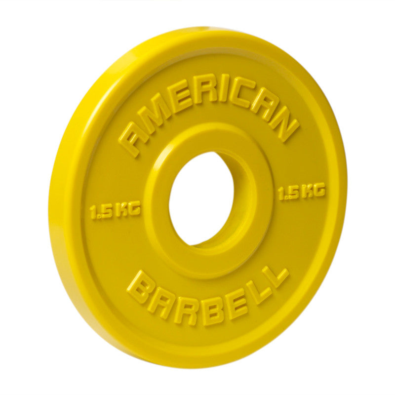 American Barbell KG Urethane Fractional Plates