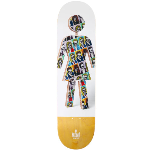 Girl X Modernica Bannerot OG Skateboard Deck 8.5