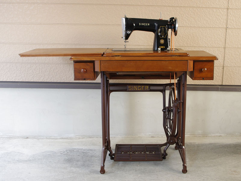SINGER シンガー191U足踏みミシン 足踏みミシン・手回しミシンの