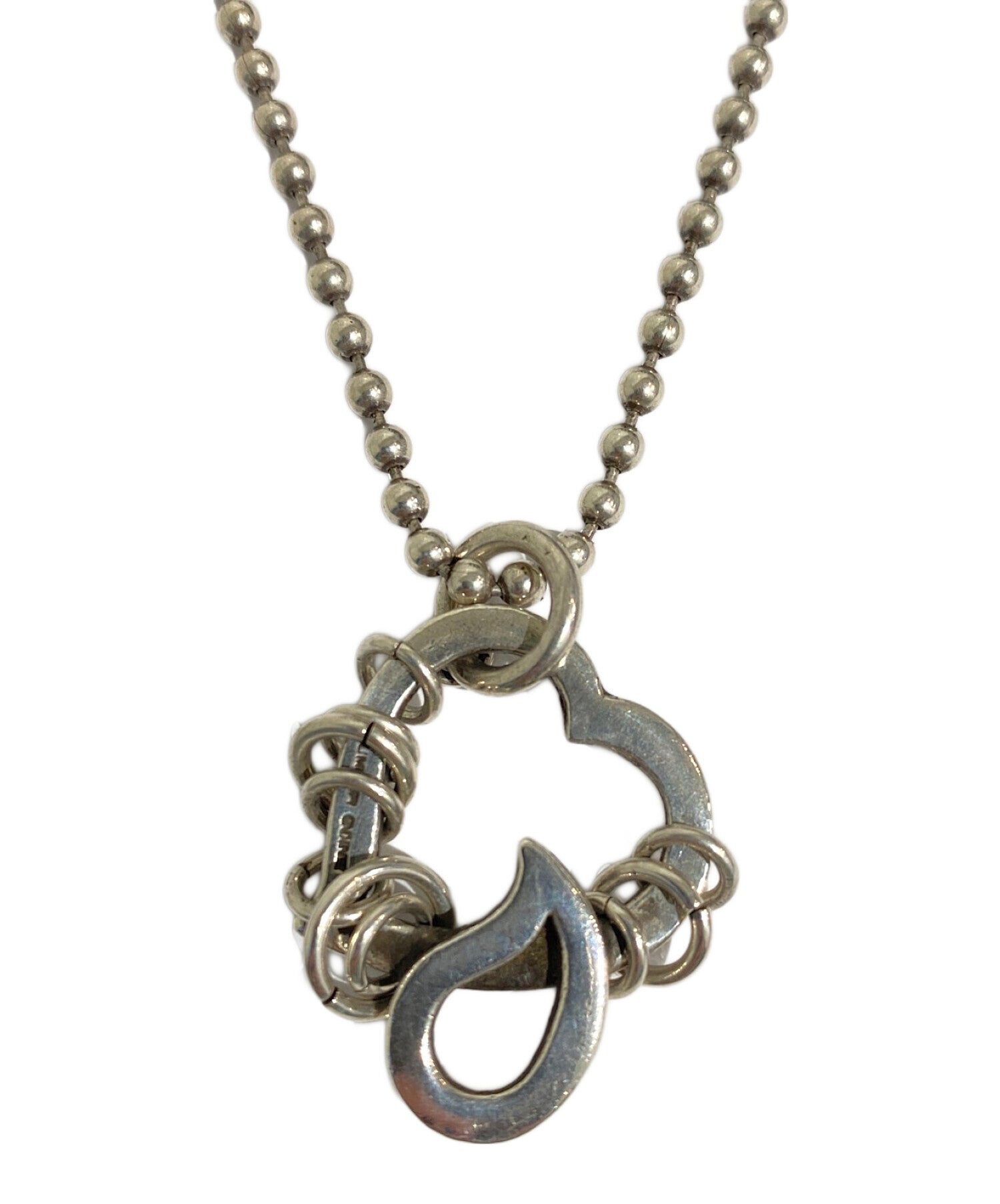 Pre-owned] NUMBER (N)INE Heart Tear Necklace – Archive Factory