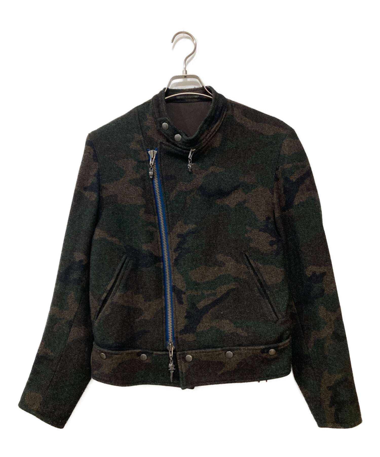 Pre-owned] Yohji Yamamoto pour homme 14AW Camouflage Wool Riders