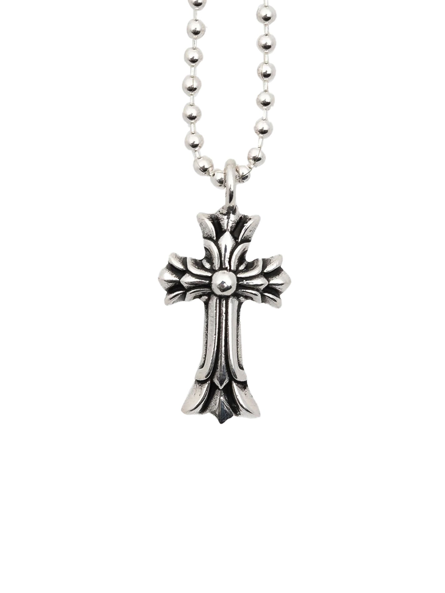 Chrome Hearts Double Cross Charm Pendant - Archived