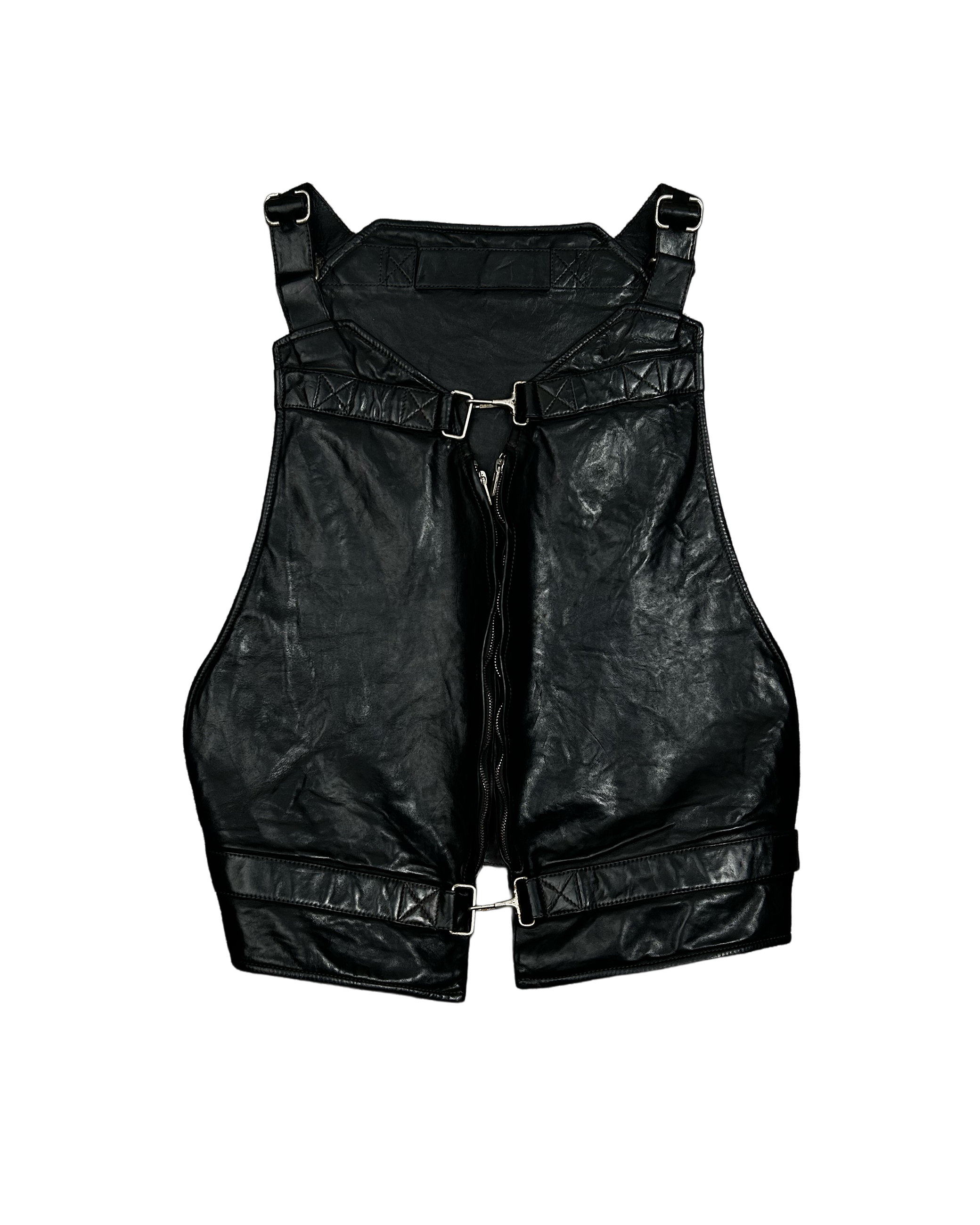 Carol Christian Poell Horse Leather Vest Bag - Archived