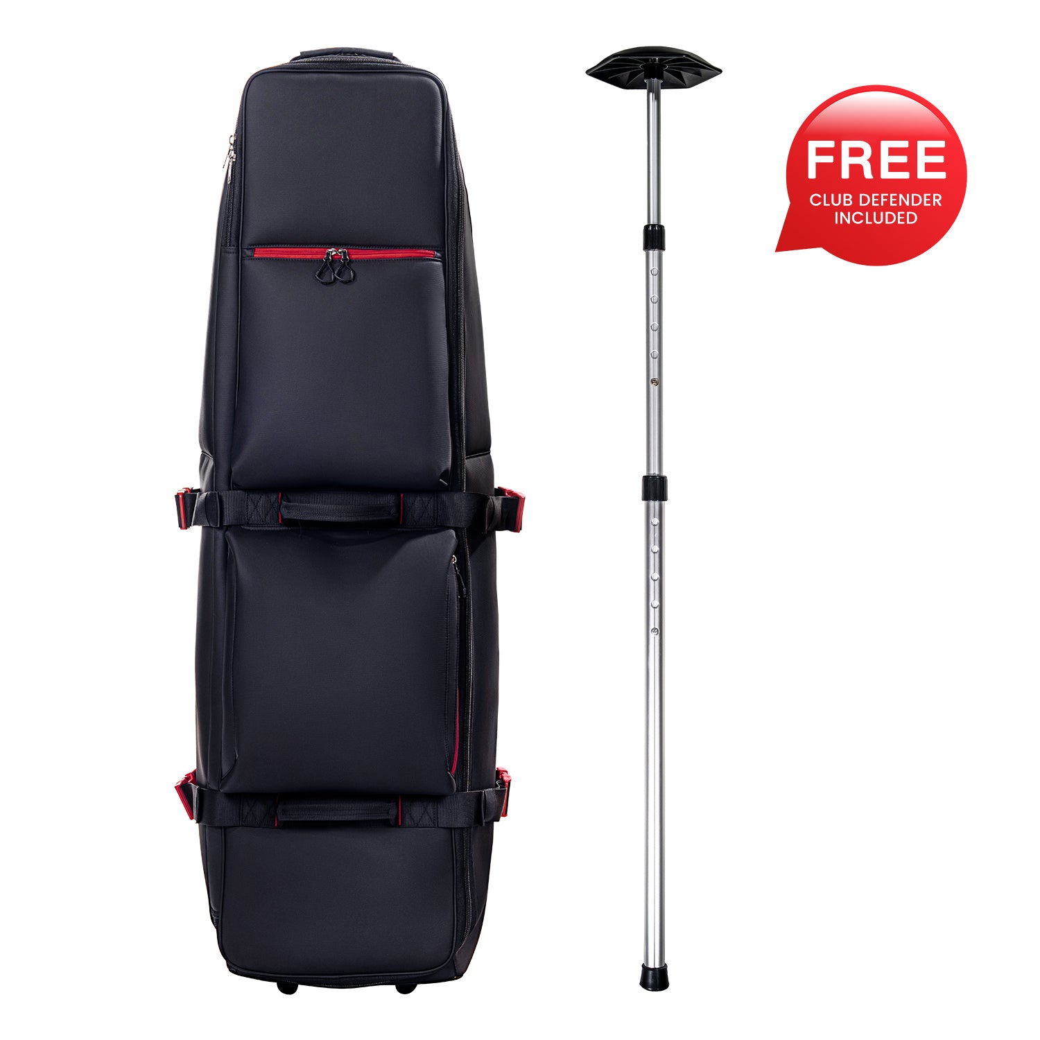 ASK ECHO 2025 LOCKLINK Roller Outdoors Golf Travel Bag Soft-Sided with