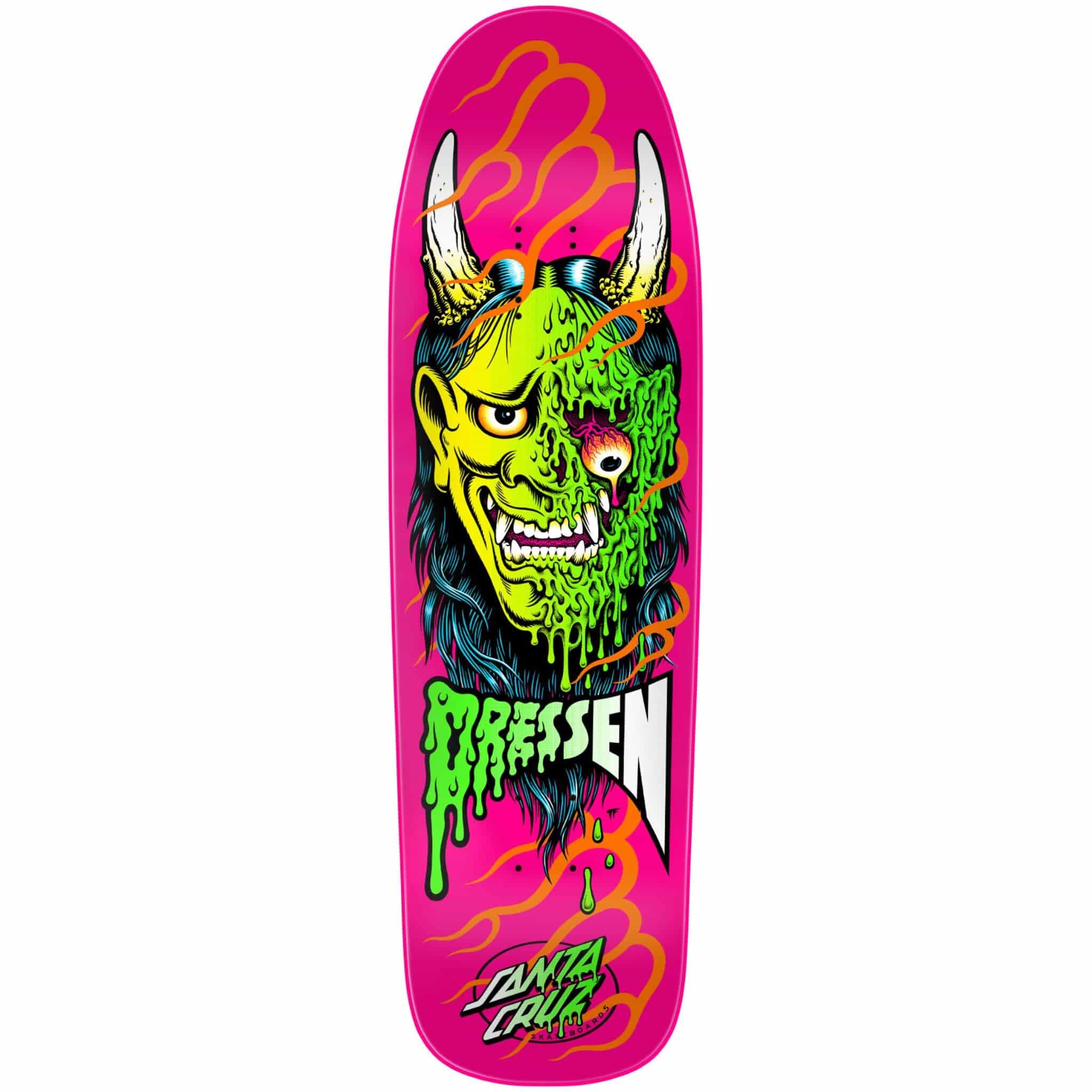 SANTA CRUZ DRESSEN HANNYA MASK 9.3 SHAPED DECK – Amateur Athlete