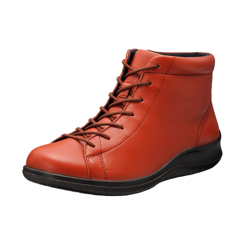 アキレス・ソルボ C 534 レッドブラウン｜やわらか羊革3Eショート