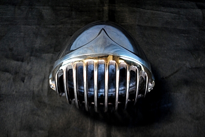 商品詳細 【クライムシーンチョッパーズ製ヘッドライト(ポリッシュ