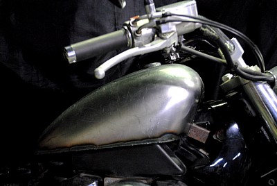 スポタン シャドウ400 タンク chopper スタイル向け スポタン シャドウ