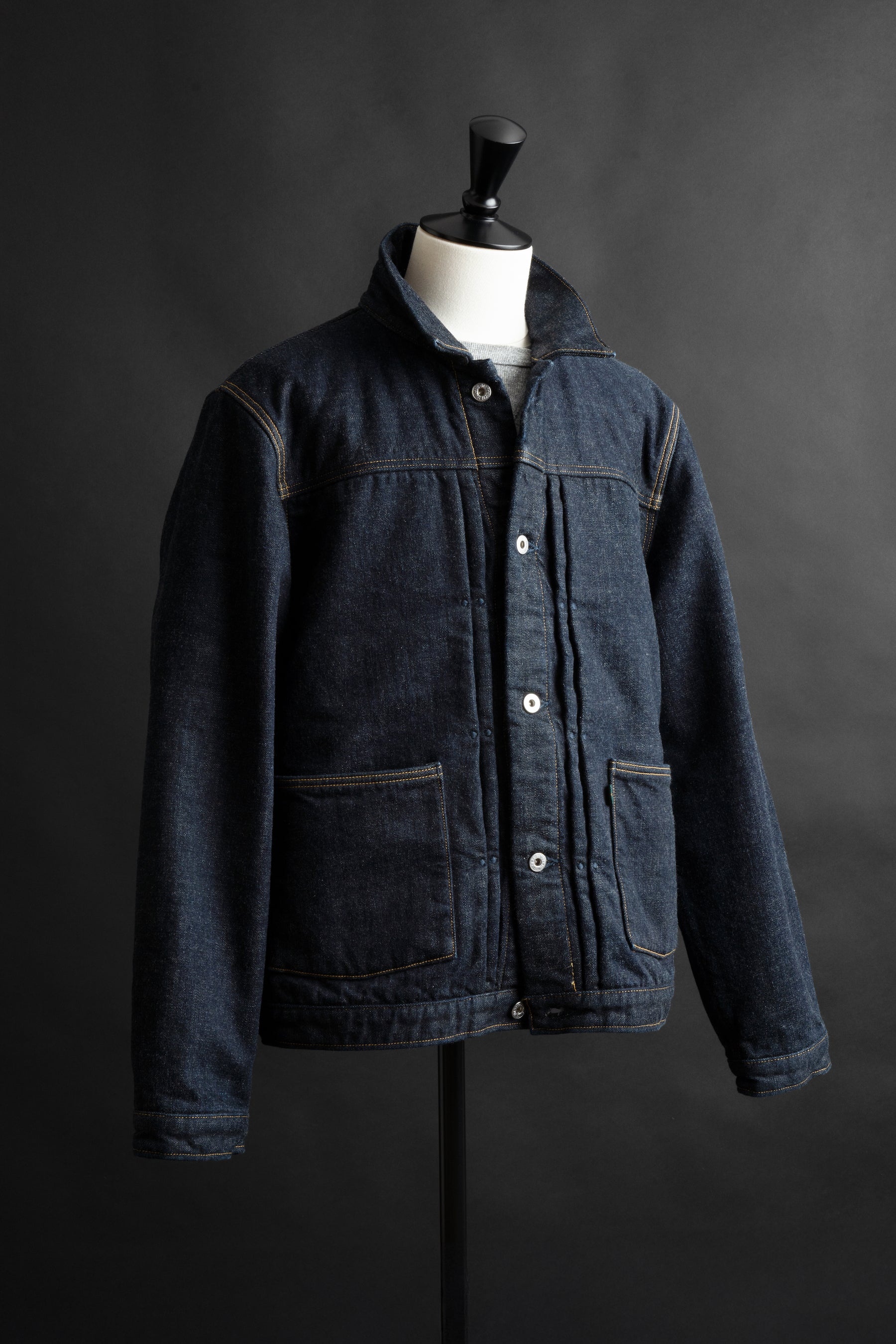 M6013BL (001) GR LABEL BLANKET JACKET – BIG JOHN【公式】オンライン