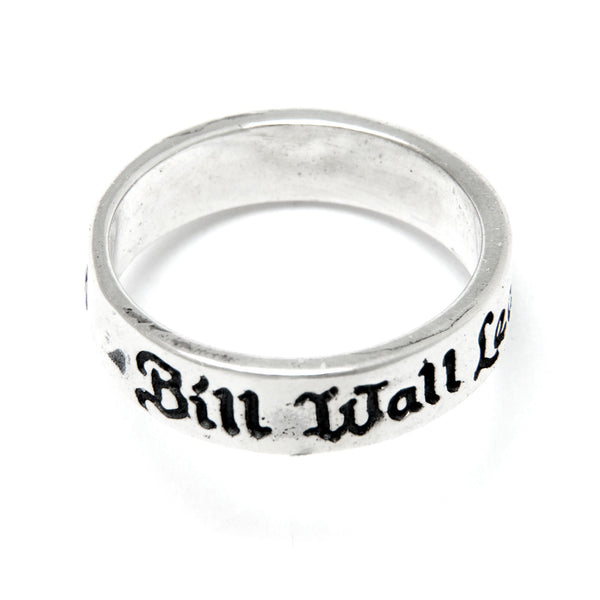 BWL 25th Anniversary Band Ring - Bill Wall Leather Inc.
