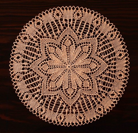 洋書 「Knitted Lace」クンストレース 編み物本 レース編み 編み物