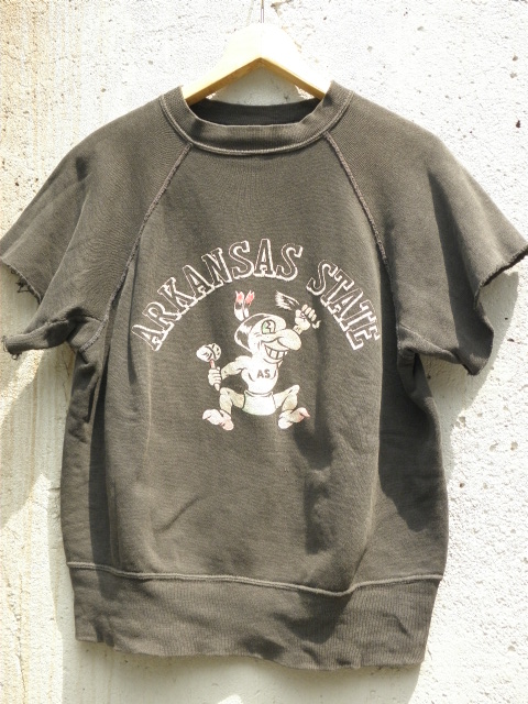 1950年代 ヴィンテージ スウェットシャツ（フロッキープリント