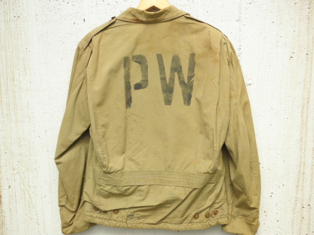 1940年代 U.S. ARMY TYPE M-1941 フィールドジャケット（ P.W.