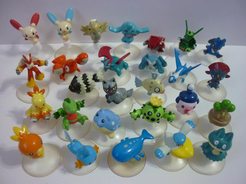 ぽけもん☆かふぇ 吸盤付ミニフィギュア