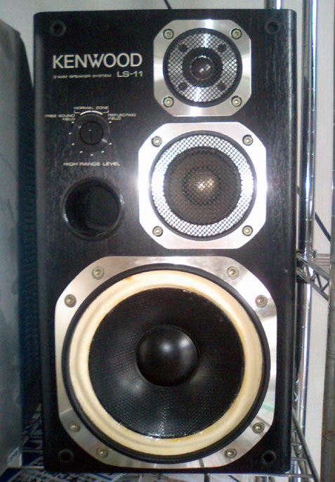 KENWOOD/ケンウッド LS-11 ペア エッジ張り替え品 KENWOOD/ケンウッド