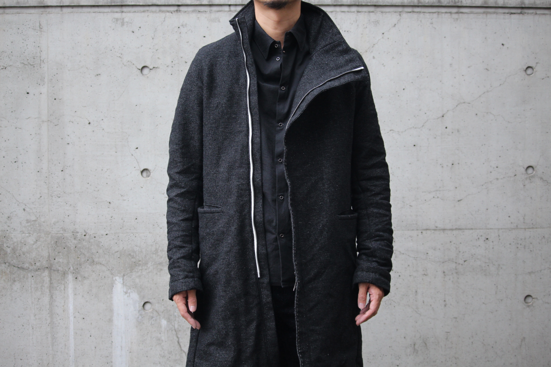 21 A/W taichimurakami “high neck coat” | ShelterII BLOG