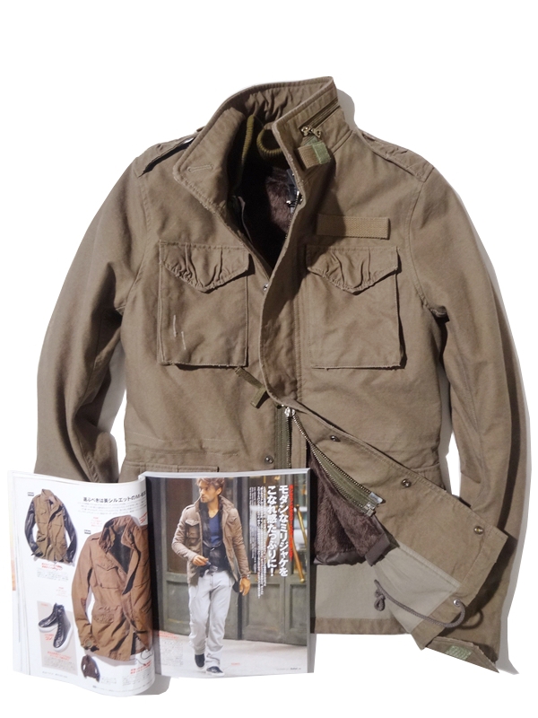 wjk M66 – destroy cotton twill 1101 ct01 2colors / Safari 11月号