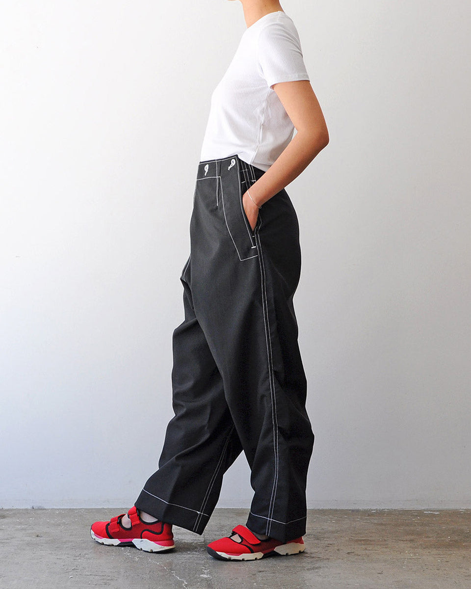 TUKI military baggs reverse / black / polyester canvas【正規通販店