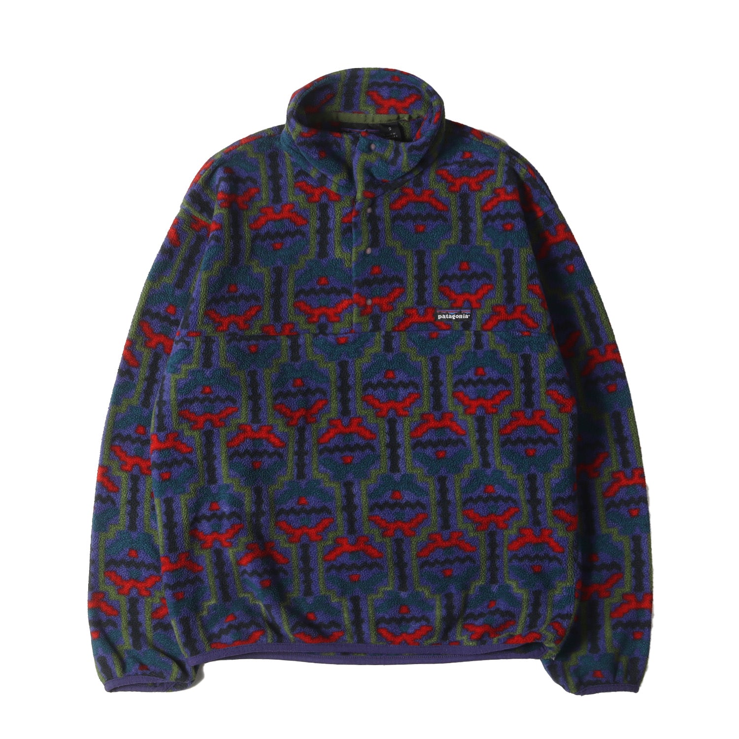 Patagonia (パタゴニア) 90s 雪なしタグ テウェルチェ柄 フリース
