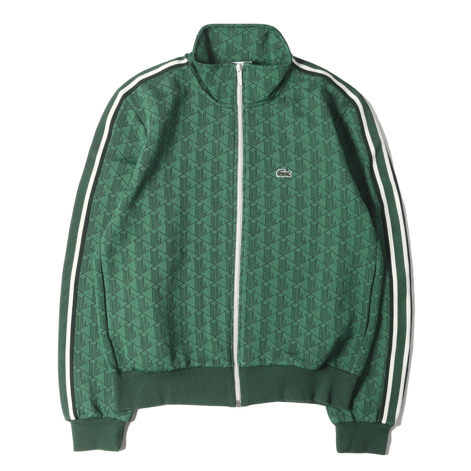 LACOSTE (ラコステ) モノグラム ジャカード トラック ジャケット