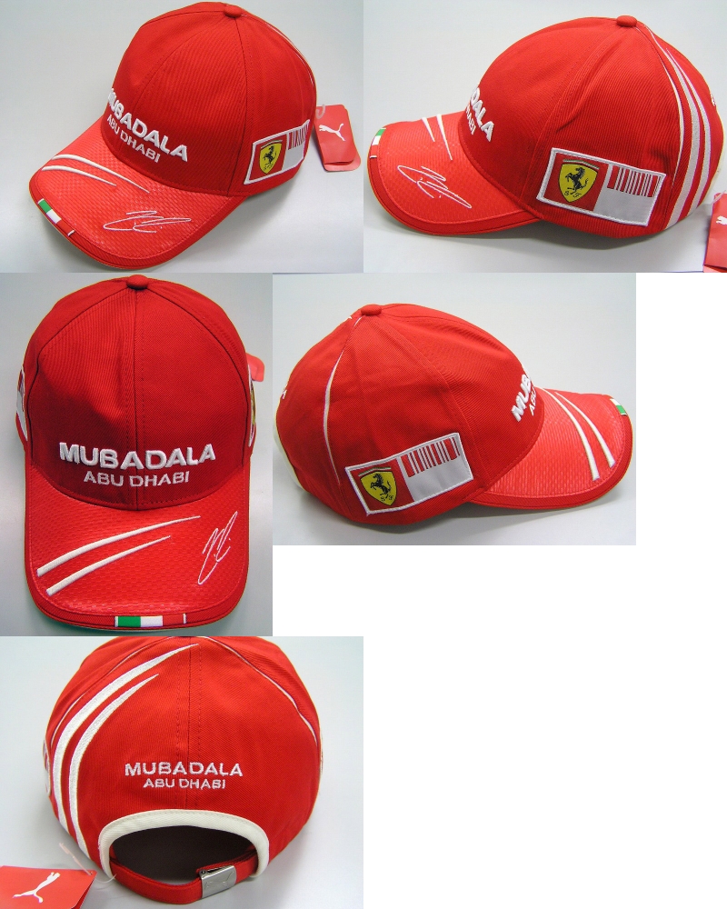 ライコネン 2007年 フェラーリ 支給品 キャップ マルボロ ライコネン