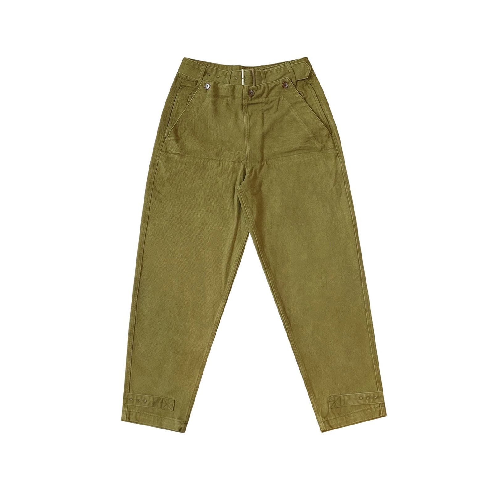 Vintage Heavy Amekaji French 1960s Motorized Military Trousers