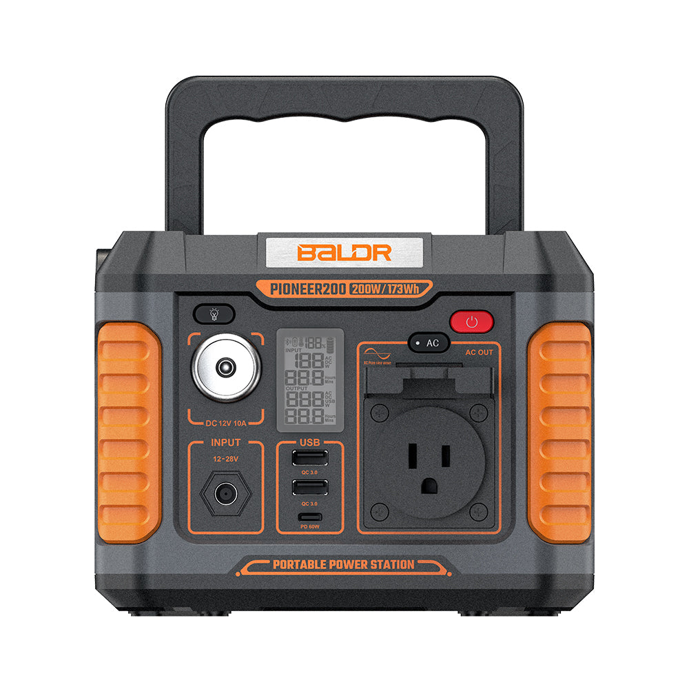 BALDR PIONEER200 ポータブル電源 ポータブルバッテリー